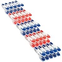 Leifheit Pinzas Colada 25U 1085660- Azul- Rojo- Color Blanco- A